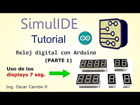 How to Make a Digital Clock with Arduino in Simulide (Part 1)