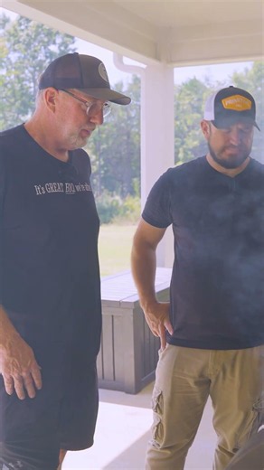 Three hours into a pork rib cook