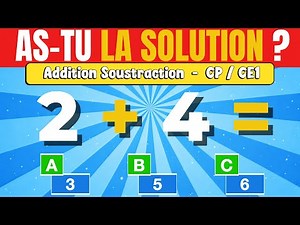 Maths Quiz for Grades 1-2 📚 Easy Addition and Subtraction | Mental Math for Kids