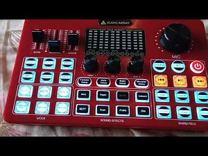 Trying the Audio Array AI-10 sound card with Phantom Power.