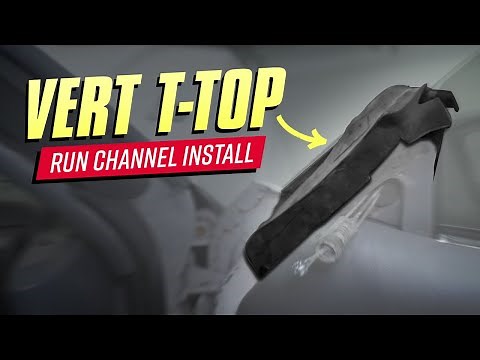 Fox Body Mustang Convertible & T-Top: Run Channel Weatherstrip - How To Remove & Install (1981-1988)