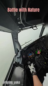1.6M views · 10K reactions | Battle with Nature Storm Landing B737NG...