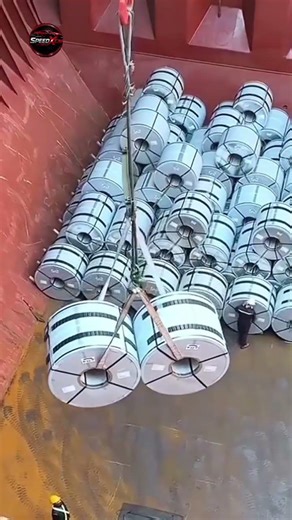 The Dangerous Power of Steel Coil on the Road,