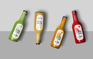 20+ Amazing Free Bottle Mockups for Packaging - Web Design Inspiration