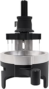 Barista Hustle AutoComb, Espresso WDT Distribution Tool, 12 Needle Espresso Stirrer, Adjustable Needle Depth, Compatible with Most 58mm Baskets and Portafilters, Durable and Replaceable Components
