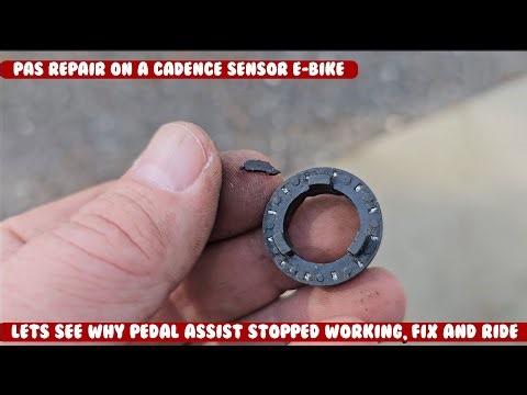 Pedal Assist stopped working (PAS) How to fix and troubleshoot a Cadence style system ebike repair