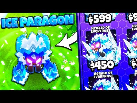 We turned EVERY Tower into the Ice Paragon! (BTD 6)