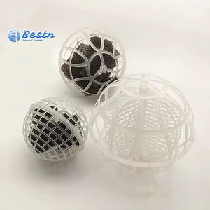 [Hot Item] Wastewater Treatment PP Porous Suspended Ball Bio Filler Ball