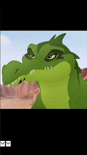 characters who are crocodile 🐊 in animation 💚 #music #reptiles