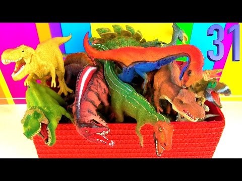 20 Favorite Dinosaur Toys Collection T rex Spinosaurus Kids toys