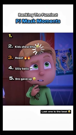 Ranking the funniest PJ mask moments