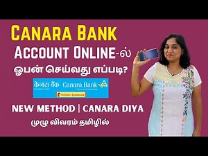 How To Open Canara Bank Account Online? Canara Bank Account Opening Online New Method | Canara Diya