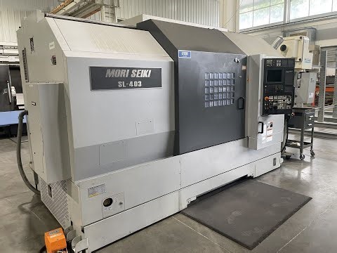 Mori Seiki SL-403B/800 CNC Turning Center, New in 2007