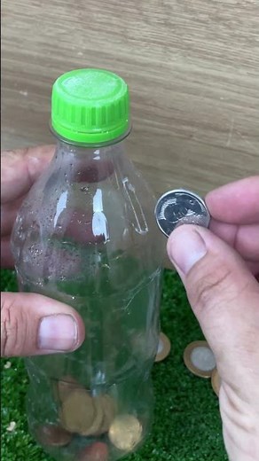 How to make a homemade coin bank that costs almost nothing #AmericanDIY #DIYHack #CreativeWork