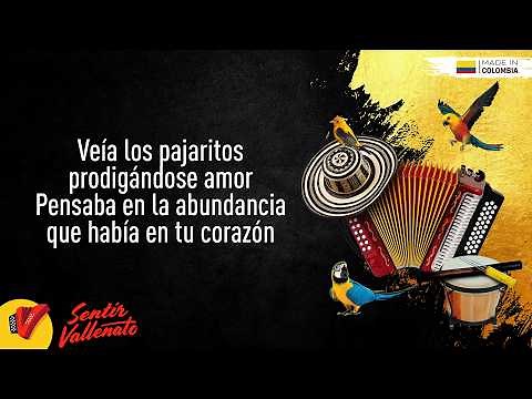 No Pude Olvidarte, Binomio De Oro De América, Video Letra - Sentir Vallenato