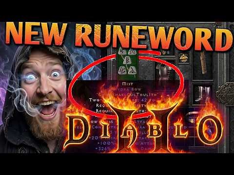 NEW MIST Runeword Bow on Mirrored Blades Warlock is COMPLETELY BROKEN – D2R