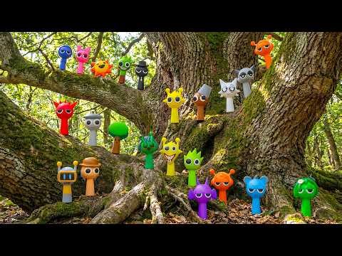 Something Is Hidden in the Old Tree… Sprunki 🌳