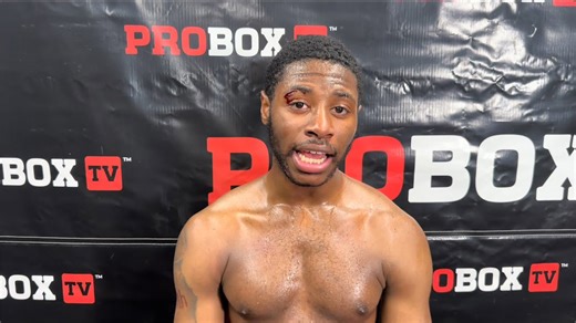 "No time off!" Mykell Gamble determined & committed to bettering his craft in post fight interview