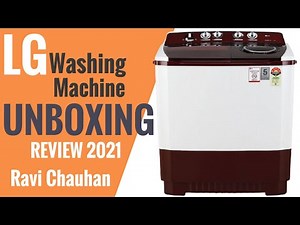(2021) Latest LG 11 Kg 🔥 Semi Automatic Washing Machine : Unboxing and Review I Ravi Chauhan