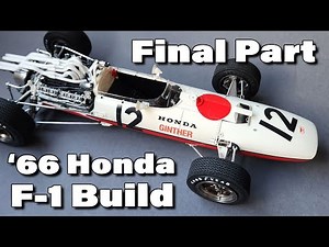 Final Assembly: Tamiya's first 1/12 scale F1 kit