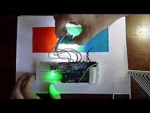 TCS3200 color sensor Arduino RGB LED