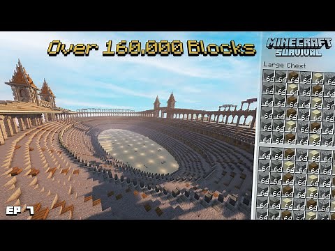 How to built an Epic Arena in Minecraft Survival