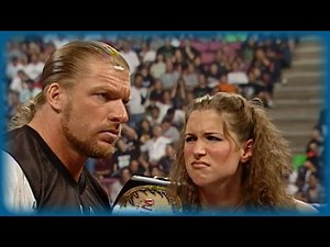 Commissioner Mick Foley trolls Stephanie McMahon for her "back injury": SmackDown!, Aug. 10, 2000