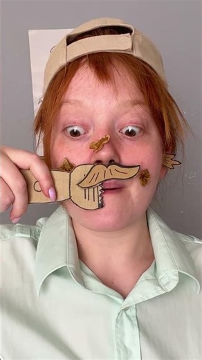 📦✨ Fun Cardboard Hygiene Craft for Kids! 🧼😄 #kids #hygiene