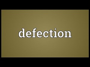 Defection Meaning