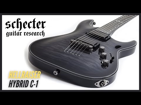 SCHECTER HELLRAISER | Hybrid C1 Electric Guitar | Metal Playthrough Demo 🎸