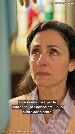 Please, don't refuse! Mary is crying... because she knows you might reject Jesus' love.