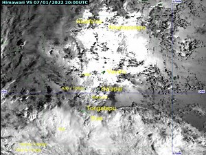 Weather forecast for Tonga 08.01.2022 | Tonga Meteorological Services, Government of Tonga