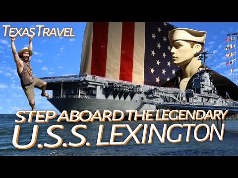 A Full Tour of the USS Lexington ⚓ A Journey into WWII's Most Famous Aircraft Carrier
