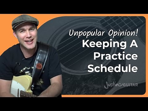 Guitar Practice Schedule - Why and How