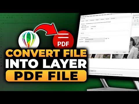How To Convert Corel DRAW File into Layer PDF File (100% WORKS) | FAST & EASY | NO Yapping!