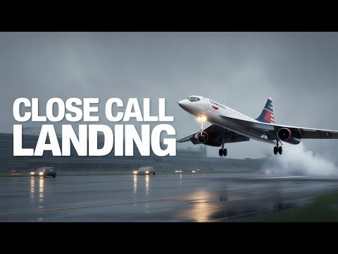 Concorde Air France Challenge: Intense Landing at Romilly Aerodrome!