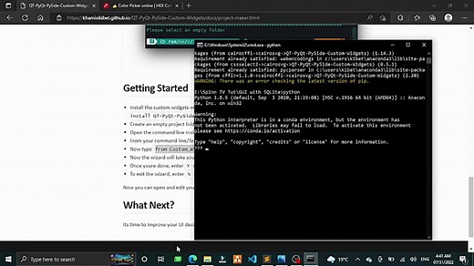 带有SQLite DB的Python桌面GUI应用程序（PyQt PySide Qt Designer）