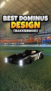 Dominus Design (BakkesMod) #35 #RocketLeague #RocketLeaguePresets #RocketLeagueDesigns