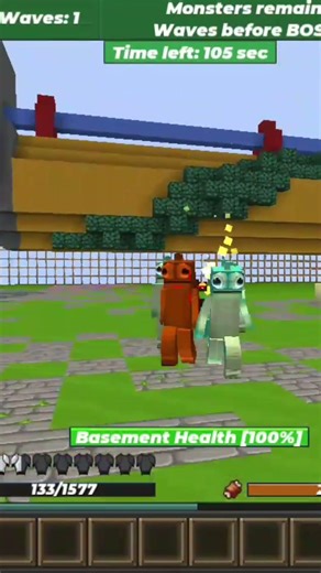 PLAYING Aliens Attack with Solo ONLY... But Failed! 😔 (Blockman GO) #shorts #blockman #blockmango