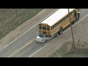 Raw: Students Hurt in Colo. School Bus Crash