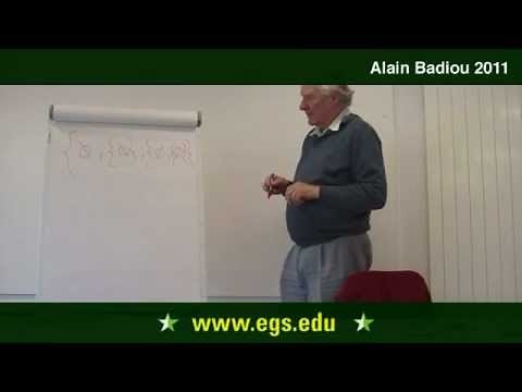 Alain Badiou. Infinity and Set Theory: How To Begin With The Void. 2011