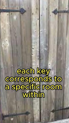 SCP-004: THE 12 RUSTY KEYS AND THE DOOR | SCP BESTIARY