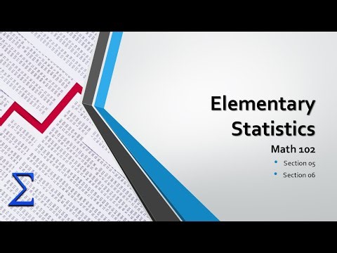 Welcome to Elementary Statistics Fall 2025