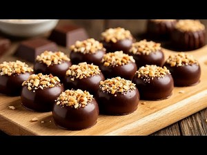 Magical CHOCOLATE CANDIES in 5 Minutes! No Baking Needed! Easier Than Easy!