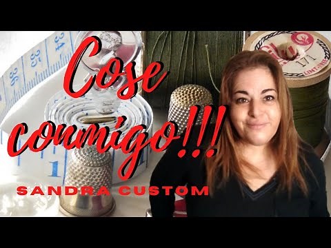 Presentación Sandra Custom: Aprende costura creativa, patchwork, arreglos y customizados. ✂️🪡🧵🧶❤️