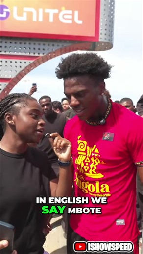 Learning Lingala! Easy Way to Say Hello ‘Mbote!’ #ishowspeed #ishowspeedclipz #fyp