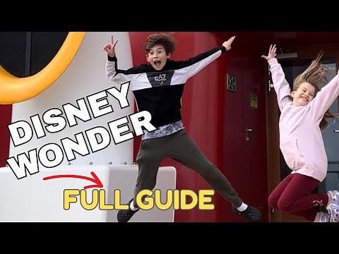 The Ultimate Disney Wonder Cruise Guide: Everything You Need to Know! #disneycruise #travelvlog