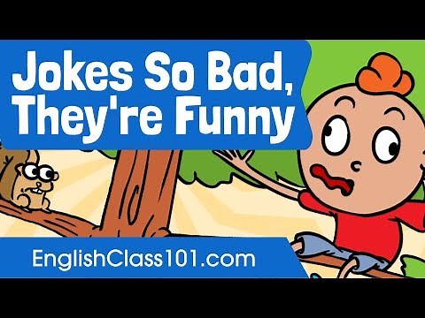 Jokes So Bad, They're Funny - English Listening Practice for Beginners