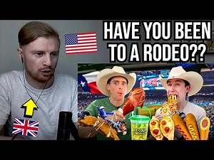 Reaction To Brits try everything at the Texas Rodeo!