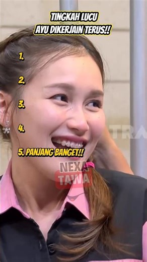 Tingkah Lucu Ayu Dikerjain Terus!! #ayutingting#laporpaklucu #ayutingtinglaporpaktrans7 #laporpak